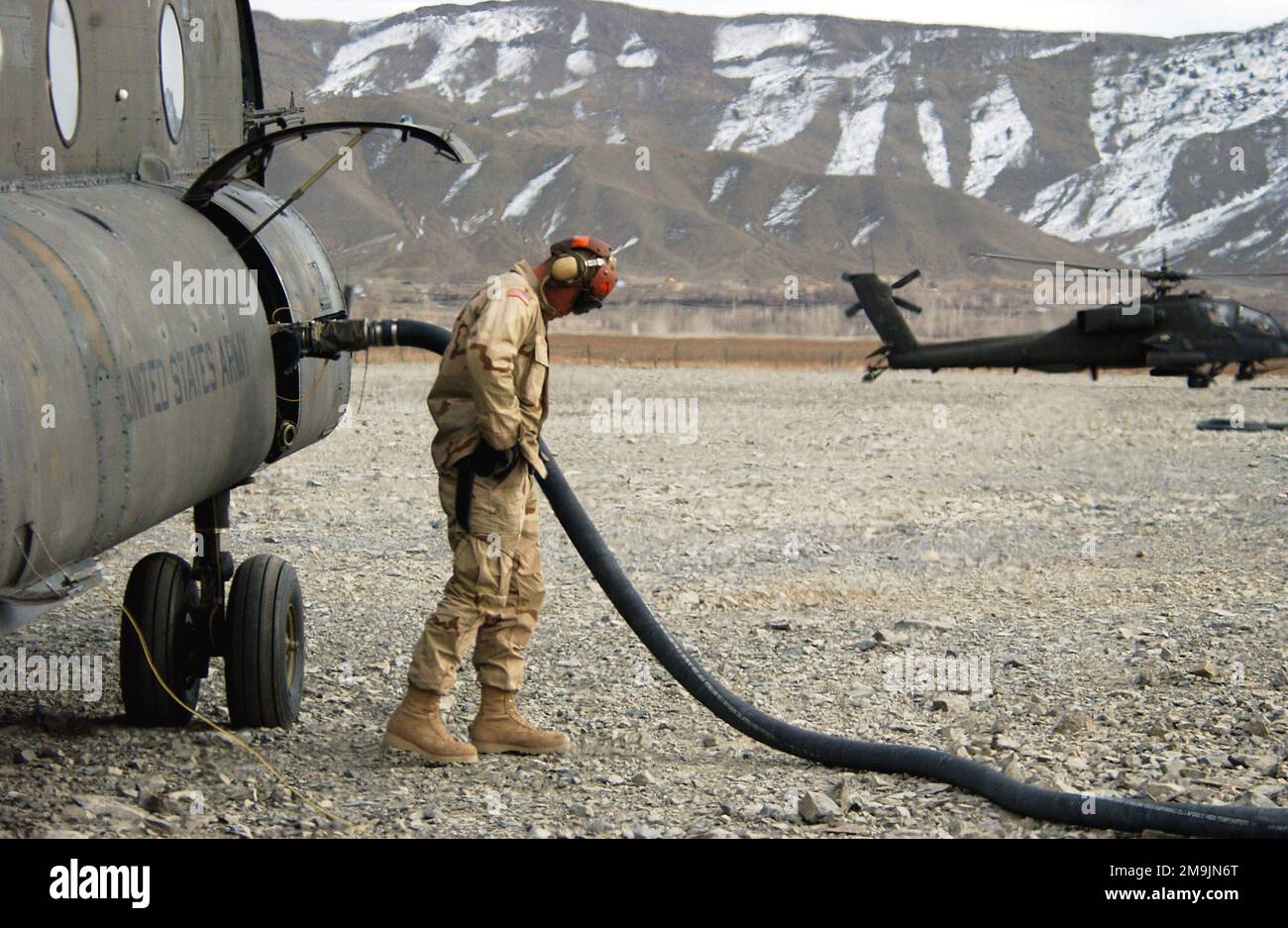 030118-F-7203T-018. Subject Operation/Series: ENDURING FREEDOM Base: Bagram Air Base State: Parwan Country: Afghanistan (AFG) Stock Photo