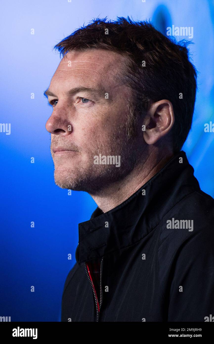 Sam Worthington Poses For During A Photo Call For The Sam Worthington Poses For During A Photo Call For The Film Avatar The Way Of Water In London Sunday Dec 4 2022 Photo By Vianney Le 2M9JRH9 
