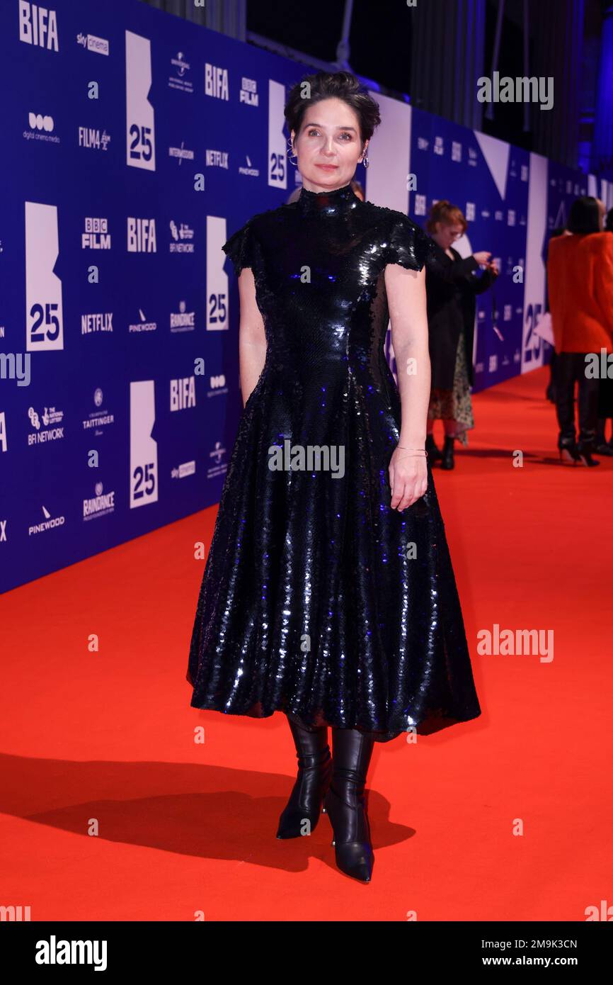 Agnieszka Smoczynska poses for photographers upon arrival for 'The