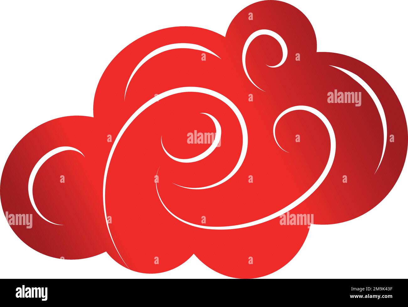 Japanese cloud art Cut Out Stock Images & Pictures - Alamy