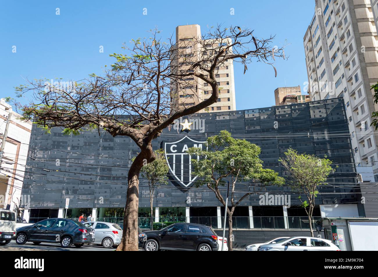 The Official product store of the Brazilian football team Atletico Mineiro  Club of Belo Horizonte in Brazil Stock Photo - Alamy