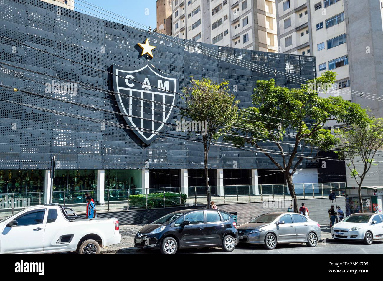 The Official product store of the Brazilian football team Atletico Mineiro  Club of Belo Horizonte in Brazil Stock Photo - Alamy