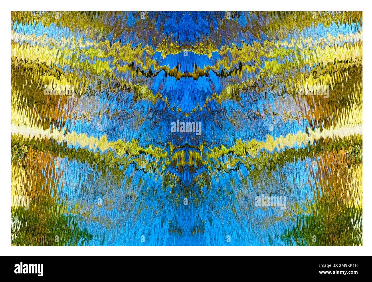 Abstract photograph of ripples and reflections in water Stock Photo - Alamy