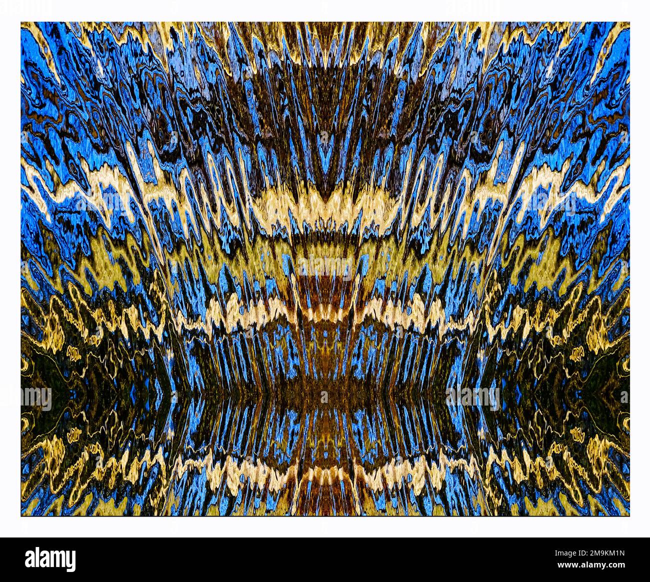 Abstract photograph of ripples and reflections in water Stock Photo - Alamy