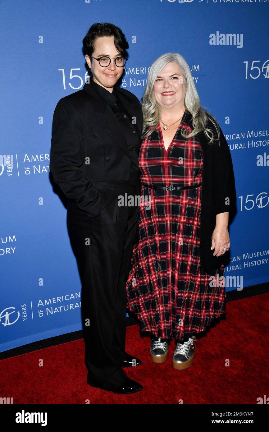 Janine Brito, left, and wife Paula Pell attend The Museum Gala at the