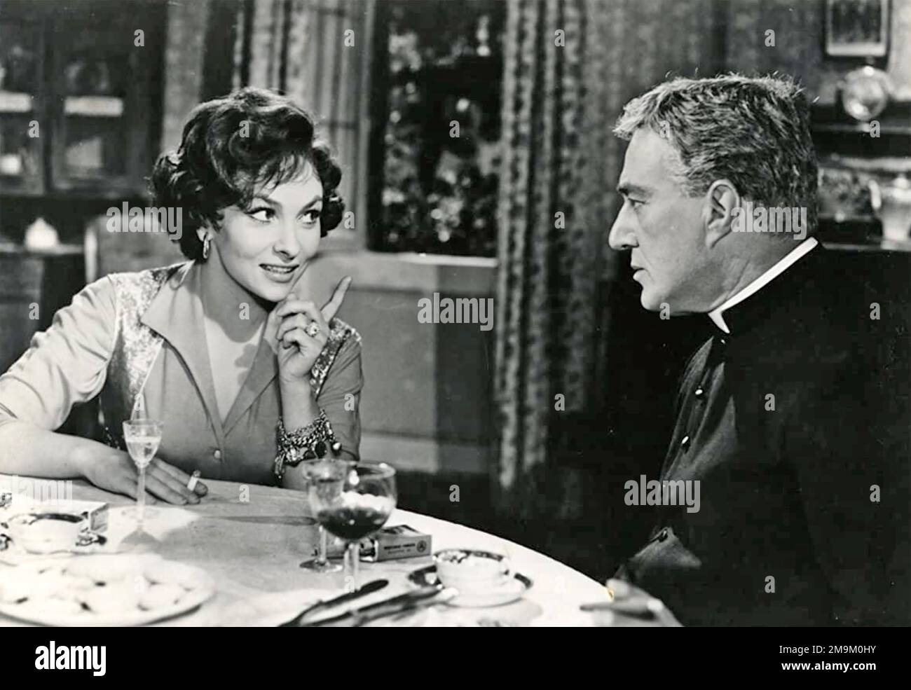 ANNA OF BROOKLYN 1958 Columbia Pictures film with Gina Lollobrigida and Vittorio De Sica Stock Photo