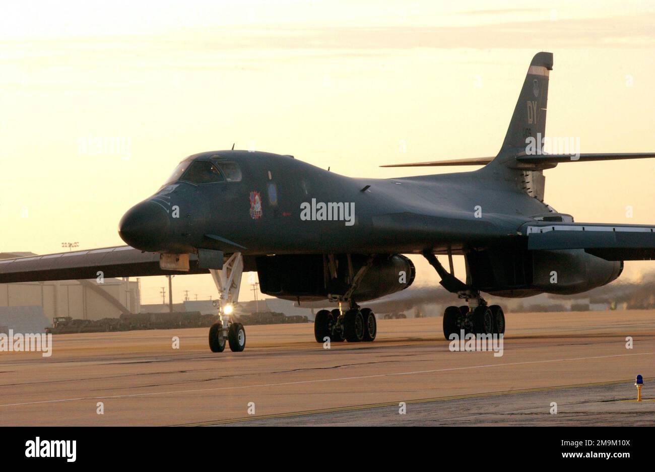 At Dyess Air Force Base (AFB), Texas, a B-1B Lancer bomber from