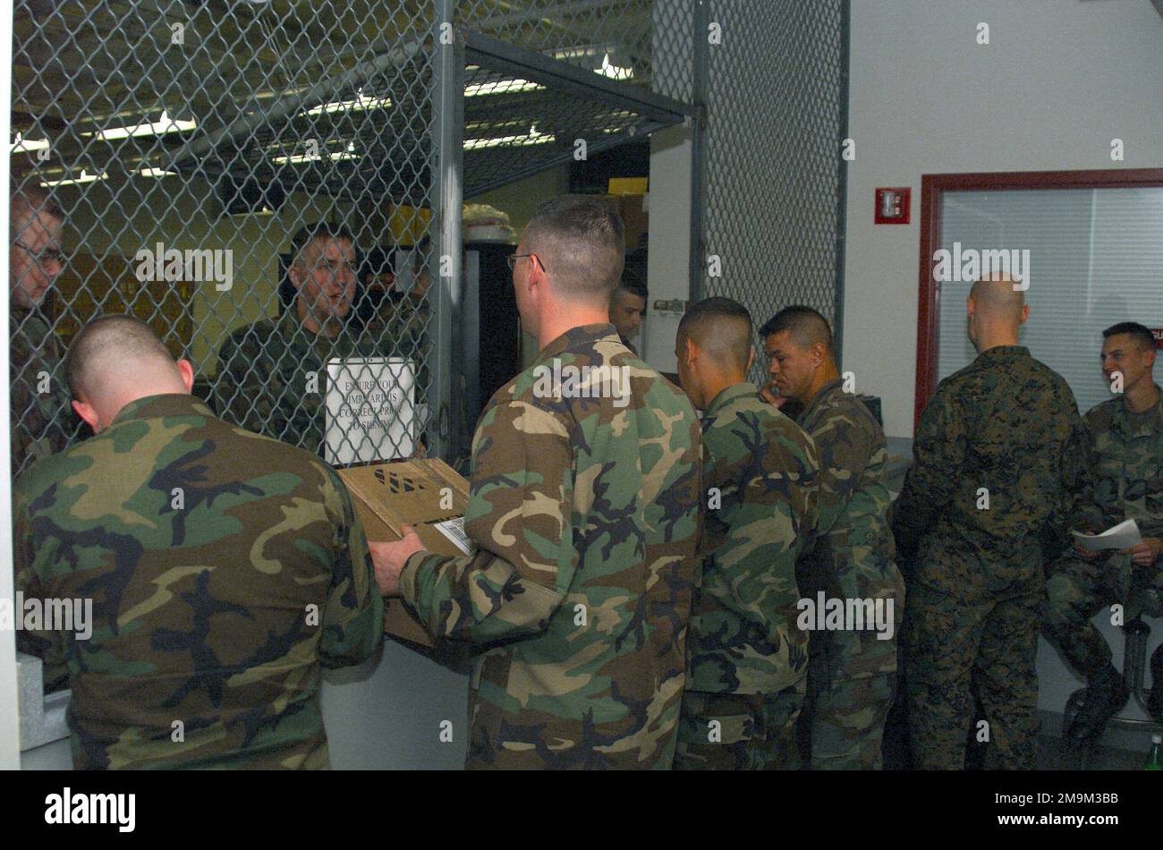 US Marine Corps (USMC) personnel from Charlie Company, 4th Light