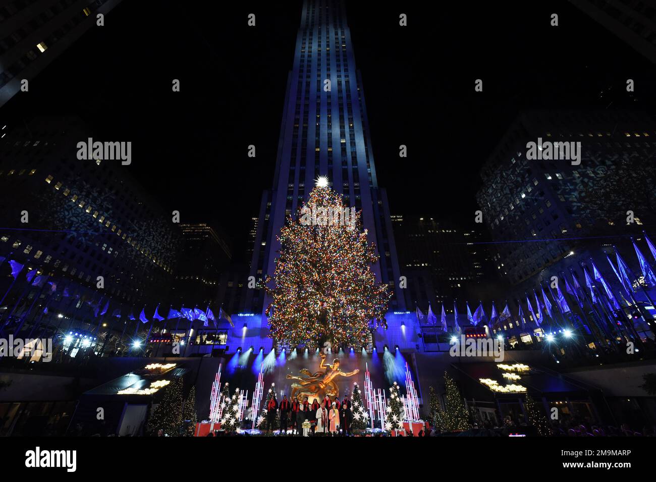 IMAGE DISTRIBUTED FOR TISHMAN SPEYER The Rockefeller Center Christmas
