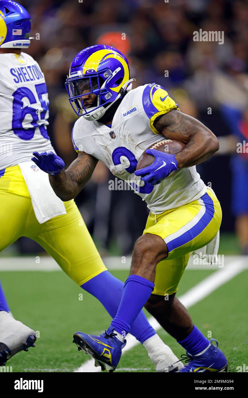 Los Angeles Rams running back Cam Akers (3) during an NFL football