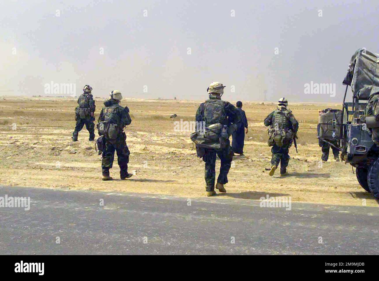 030324-M-4779G-018. Base: Al Shur Country: Iraq (IRQ) Scene Major Command Shown: 1 RCT Stock Photo