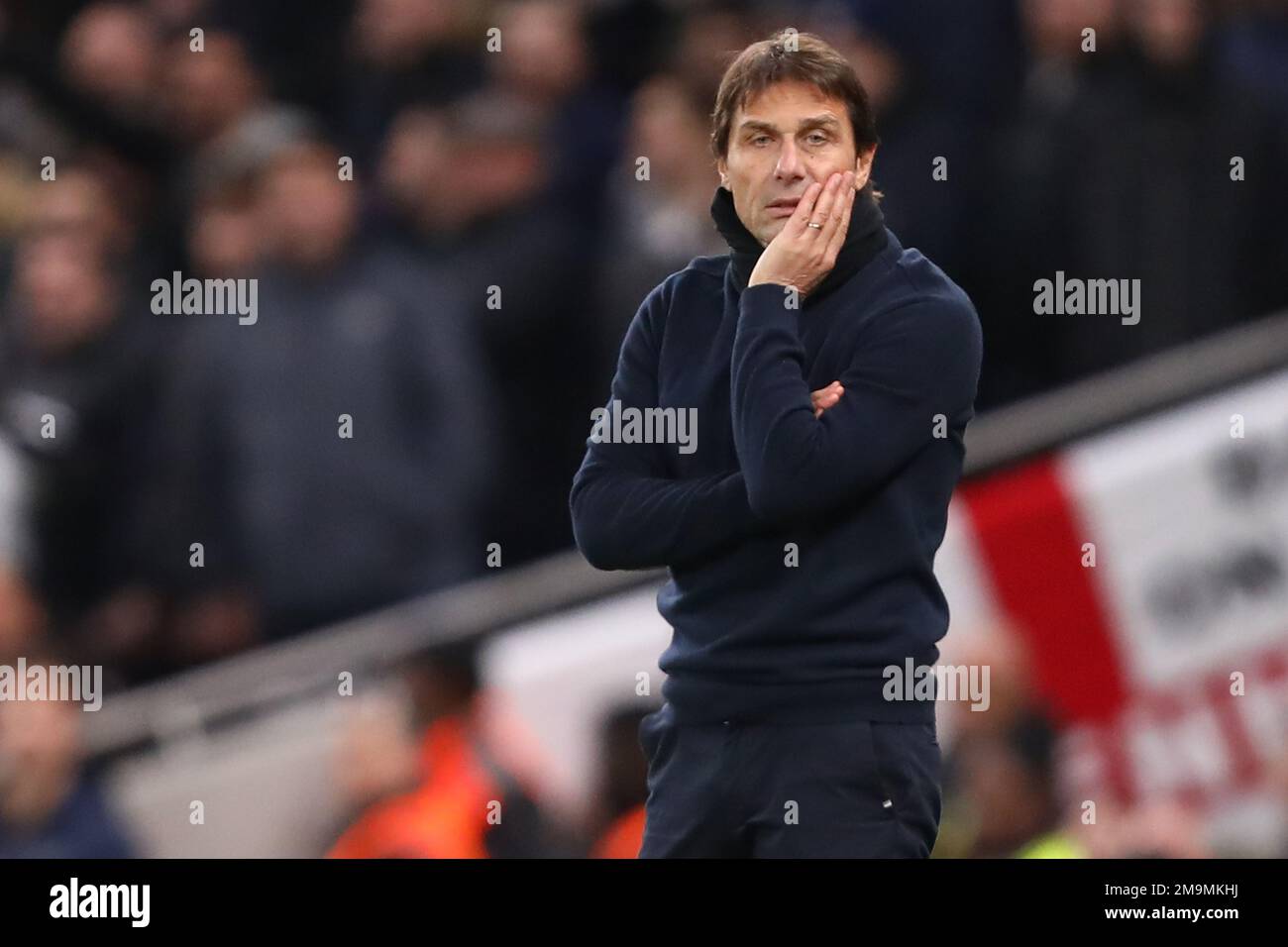 Manager of Tottenham Hotspur, Antonio Conte - Tottenham Hotspur v ...