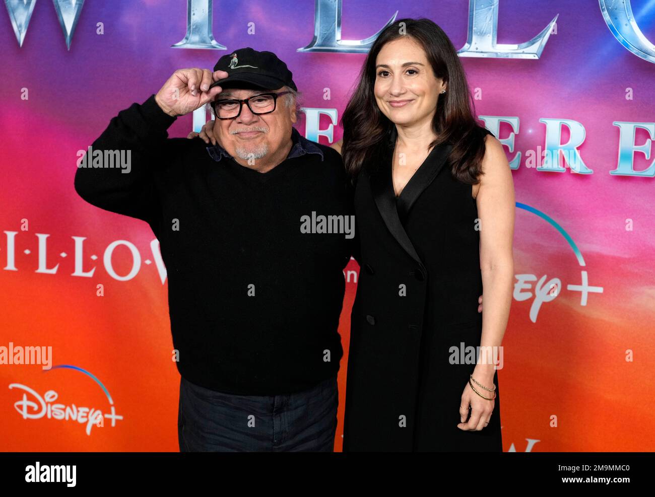 Danny DeVito, left and his daughter Lucy attend the premiere of the(02)