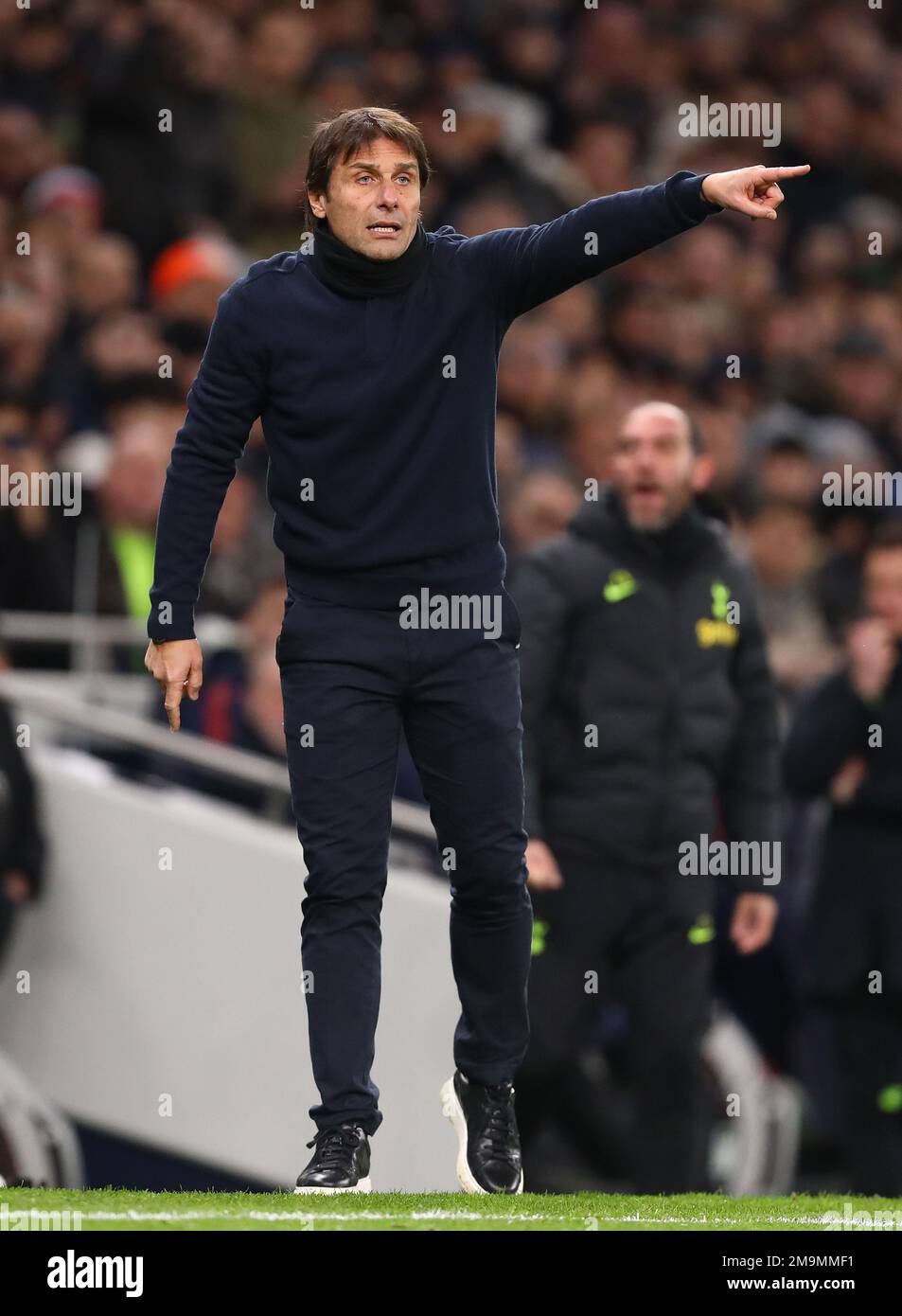 Manager of Tottenham Hotspur, Antonio Conte - Tottenham Hotspur v ...