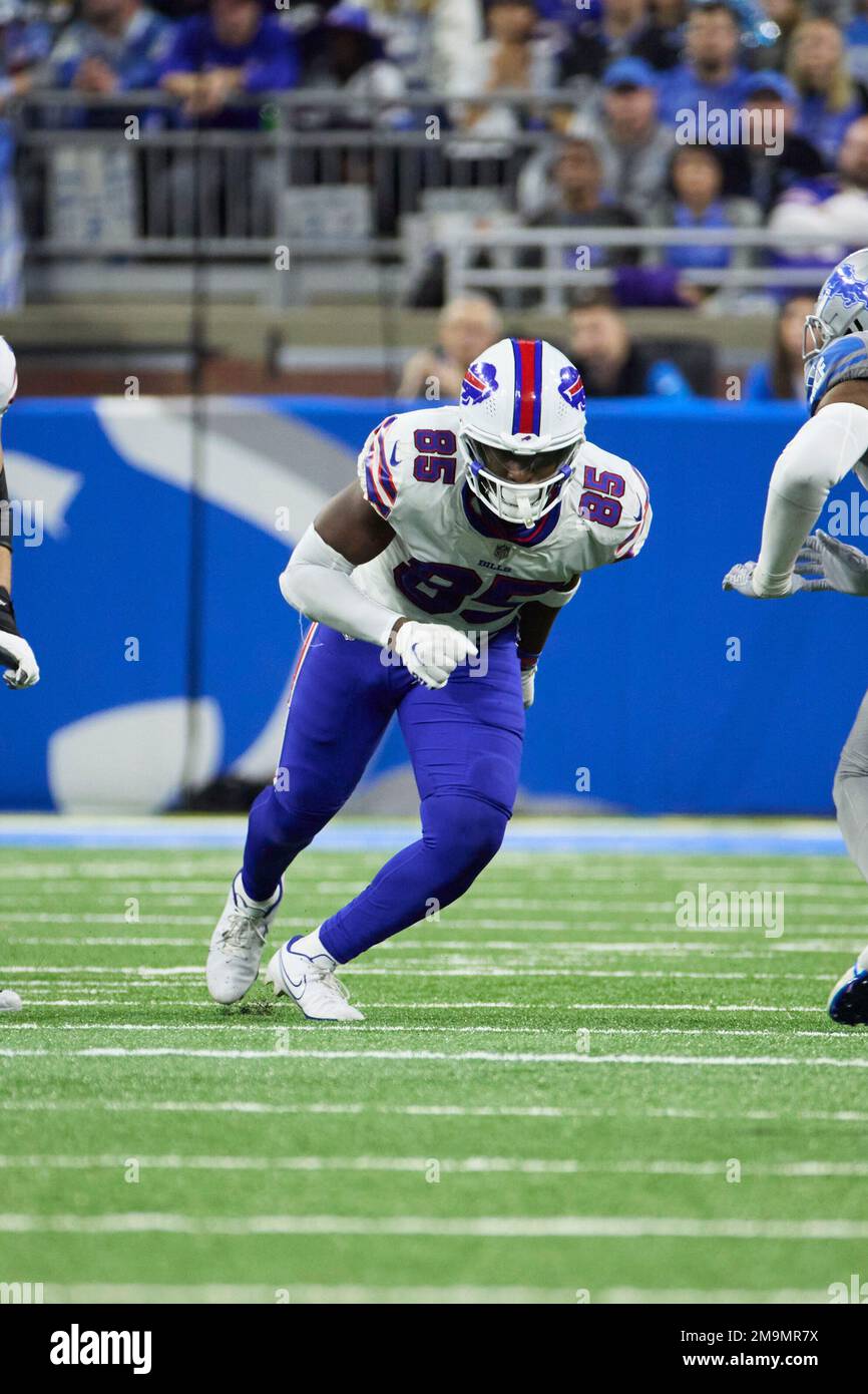 Buffalo Bills Tight End Quintin Morris (85) Runs A Route Against The ...