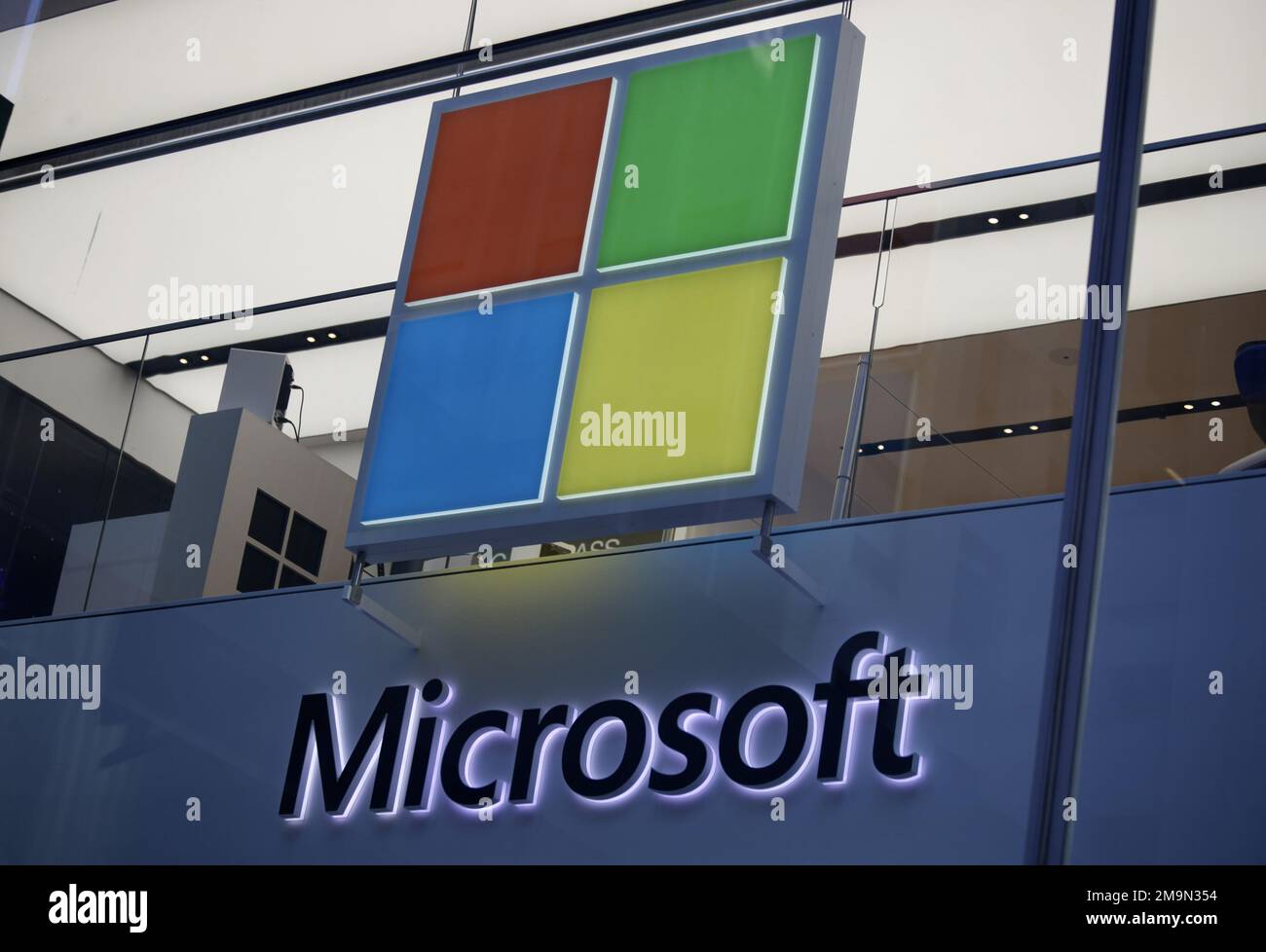 New York USA 18th Jan 2023 NEW Microsoft Is Laying Of 10 000 new-york-usa-18th-jan-2023-new-microsoft-is-laying-of-10-000