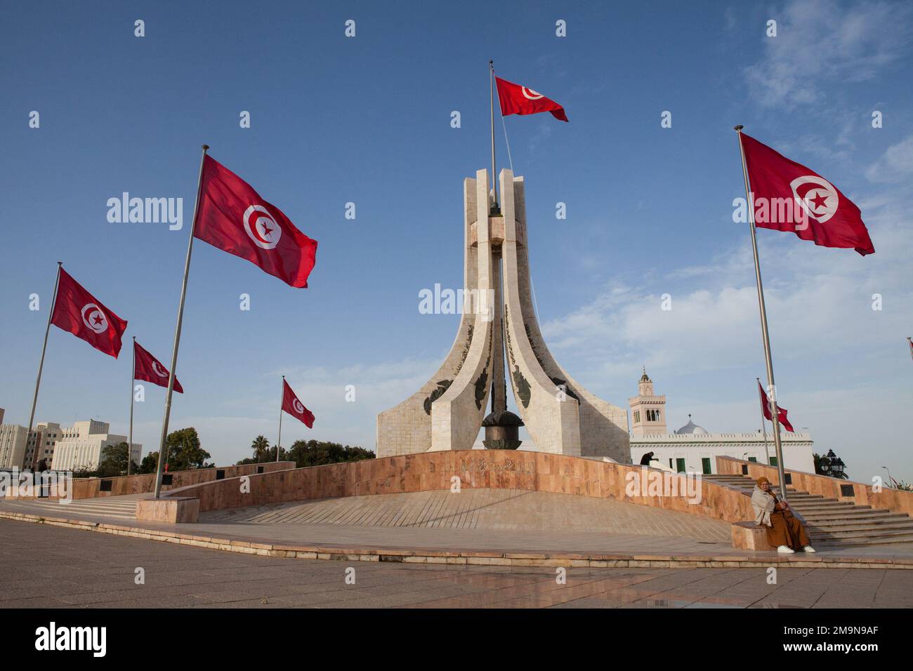 The National Monument of the Kasbah in Tunis Stock Photo - Alamy