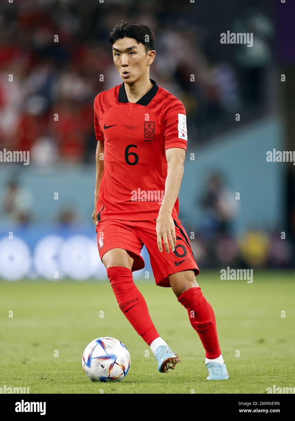 DOHA - In-beom Hwang of Korea Republic during the FIFA World Cup Qatar ...