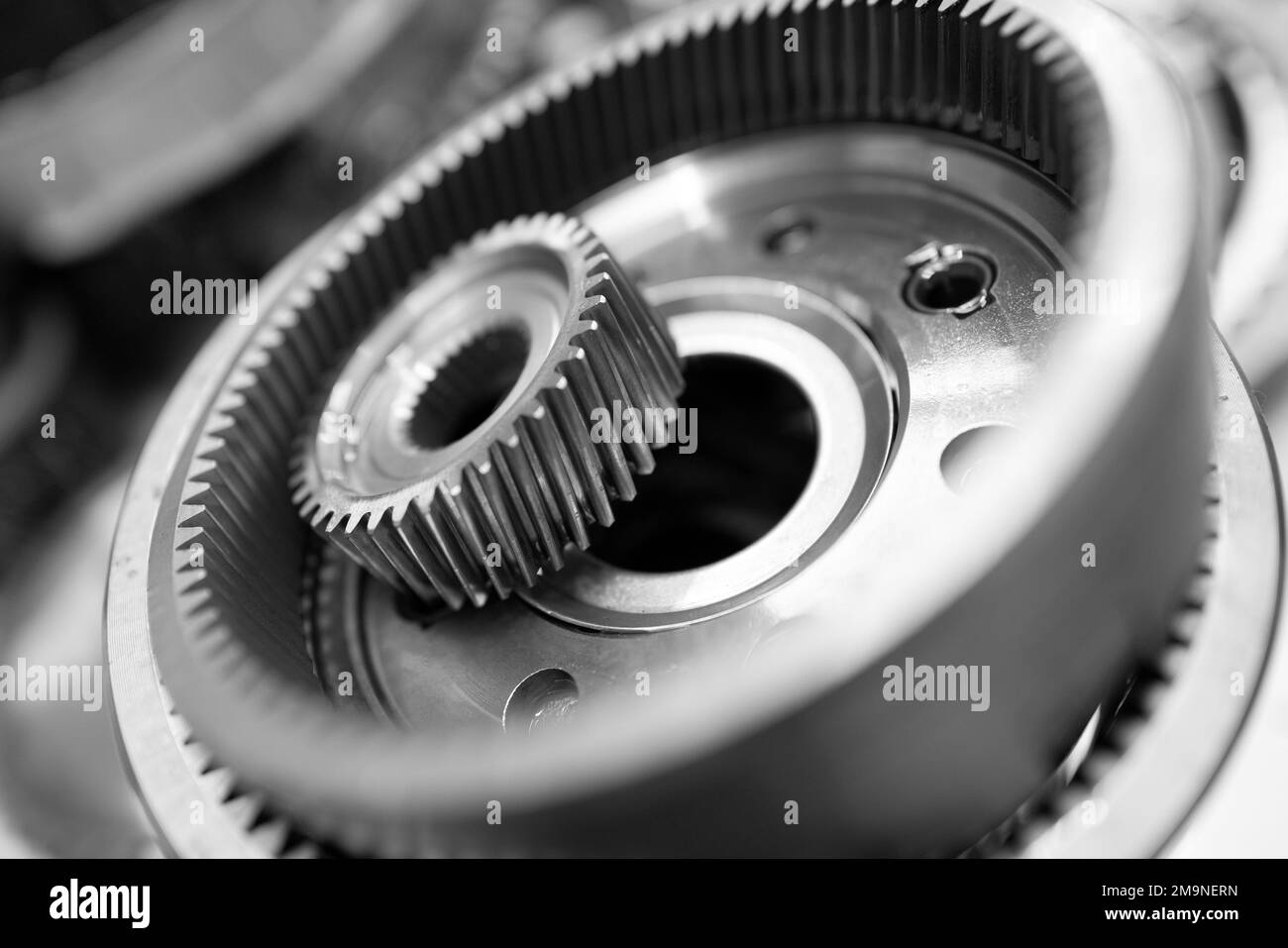 Used car components Black and White Stock Photos & Images Alamy