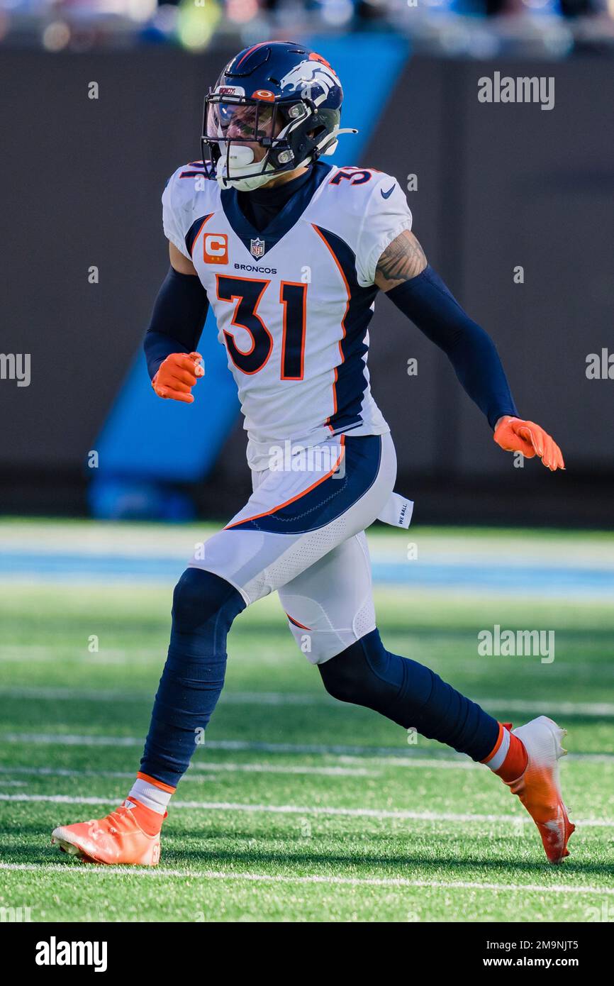 Denver Broncos safety Justin Simmons (31) plays during an NFL football ...
