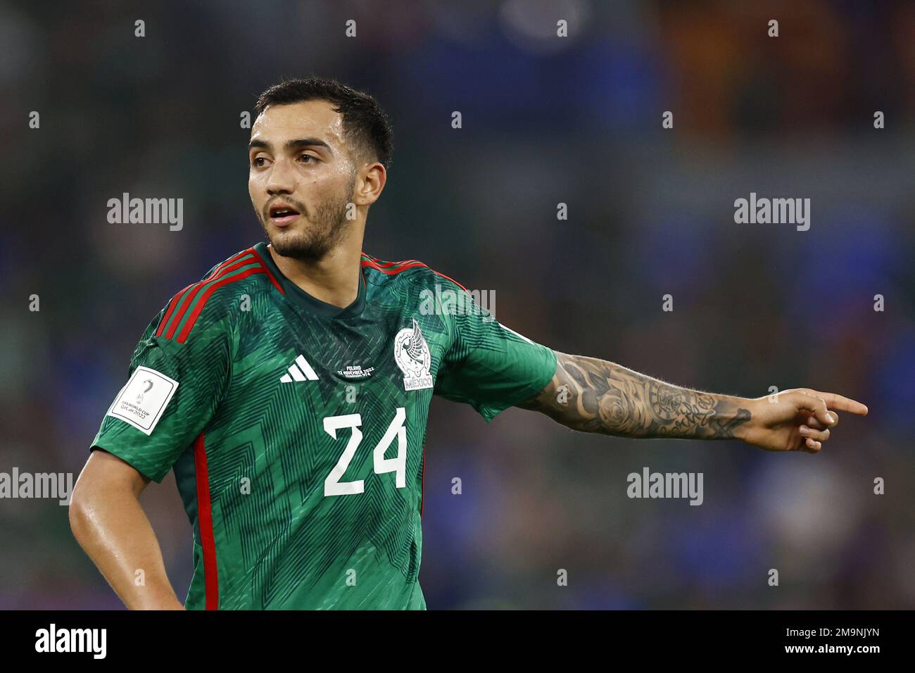 DOHA - Luis Chavez of Mexico during the FIFA World Cup Qatar 2022 group