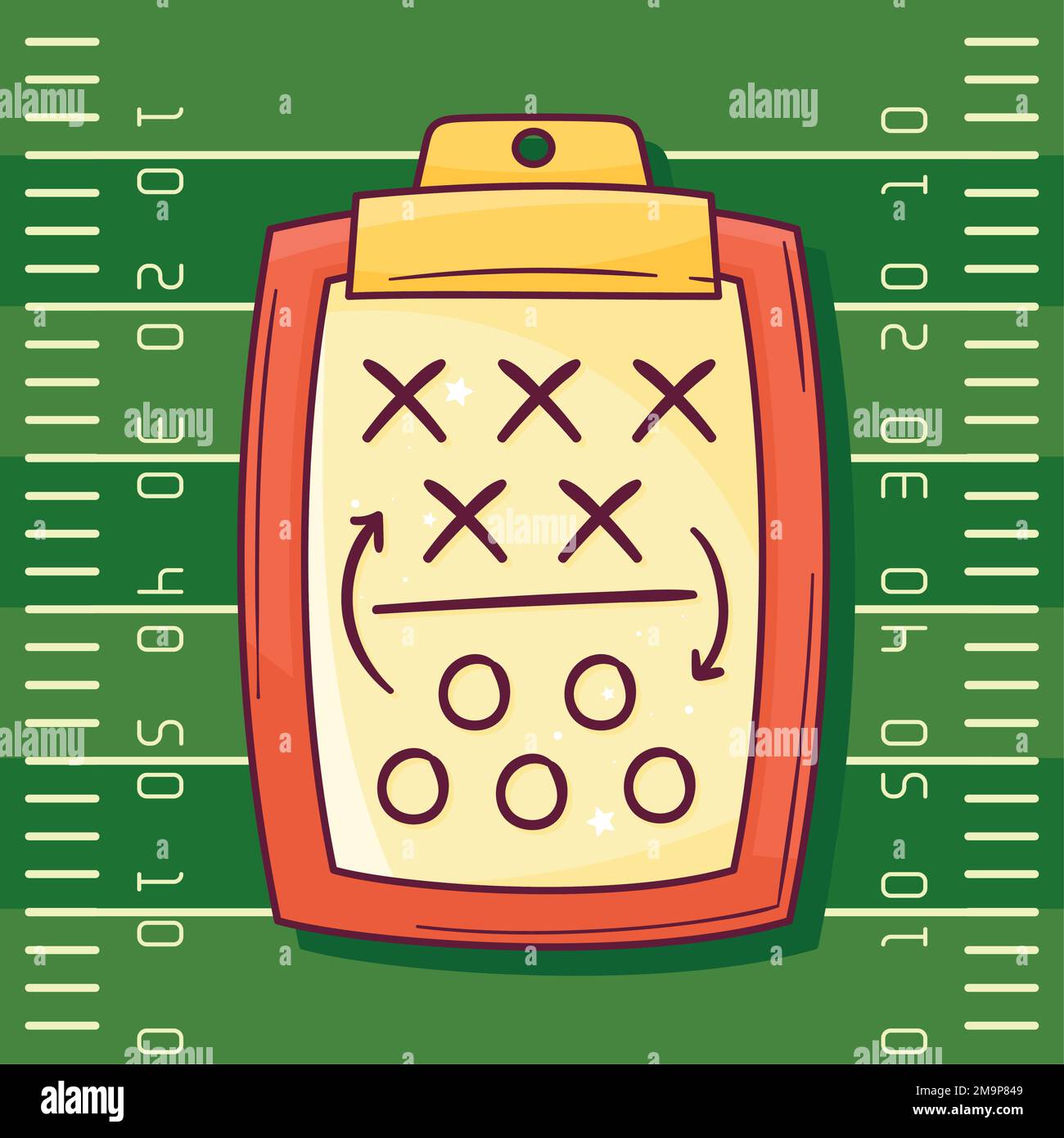 american football camp with strategy scene Stock Vector Image & Art Alamy