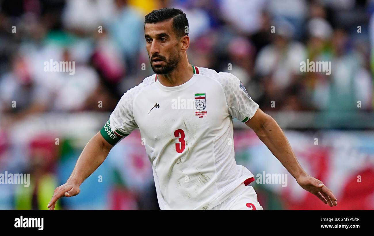 Iran s Ehsan Hajsafi In Action During The World Cup Group B Soccer Iran s Ehsan Hajsafi In Action During The World Cup Group B Soccer