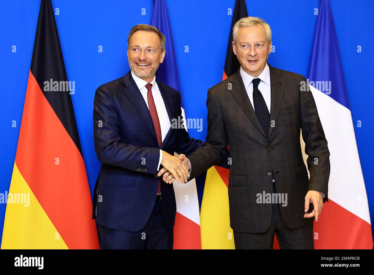 French Finance Minister Bruno le Maire and German Finance Minister ...