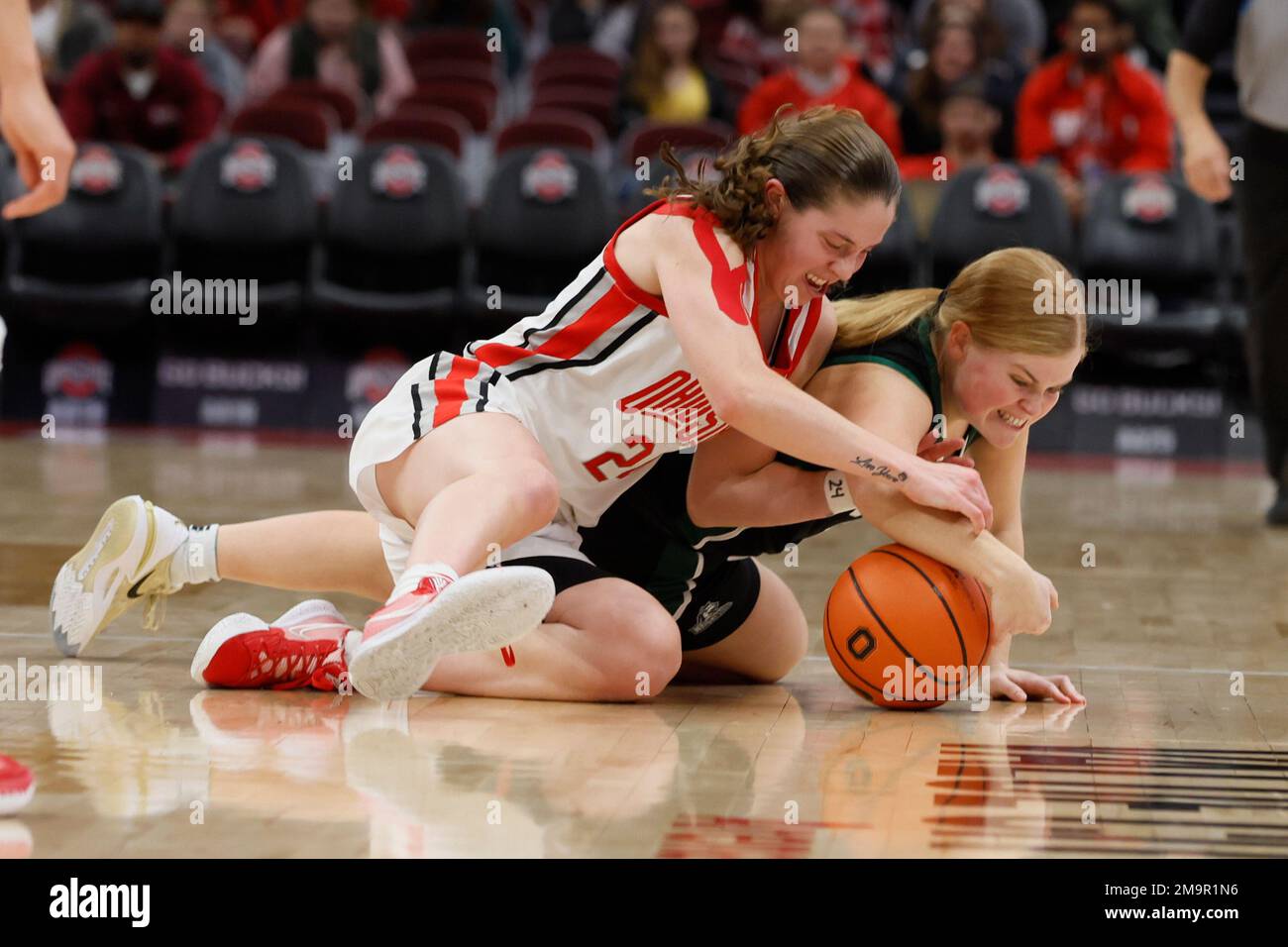 Wright State's Channing Chappell, right, and Ohio State's Taylor ...