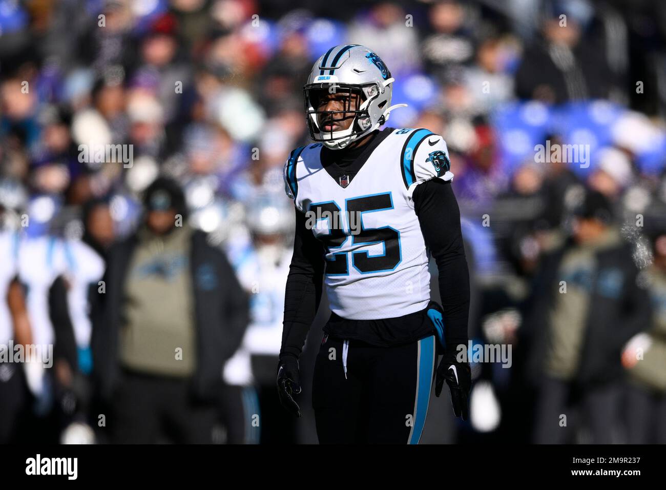 Carolina Panthers safety Xavier Woods during the game against the