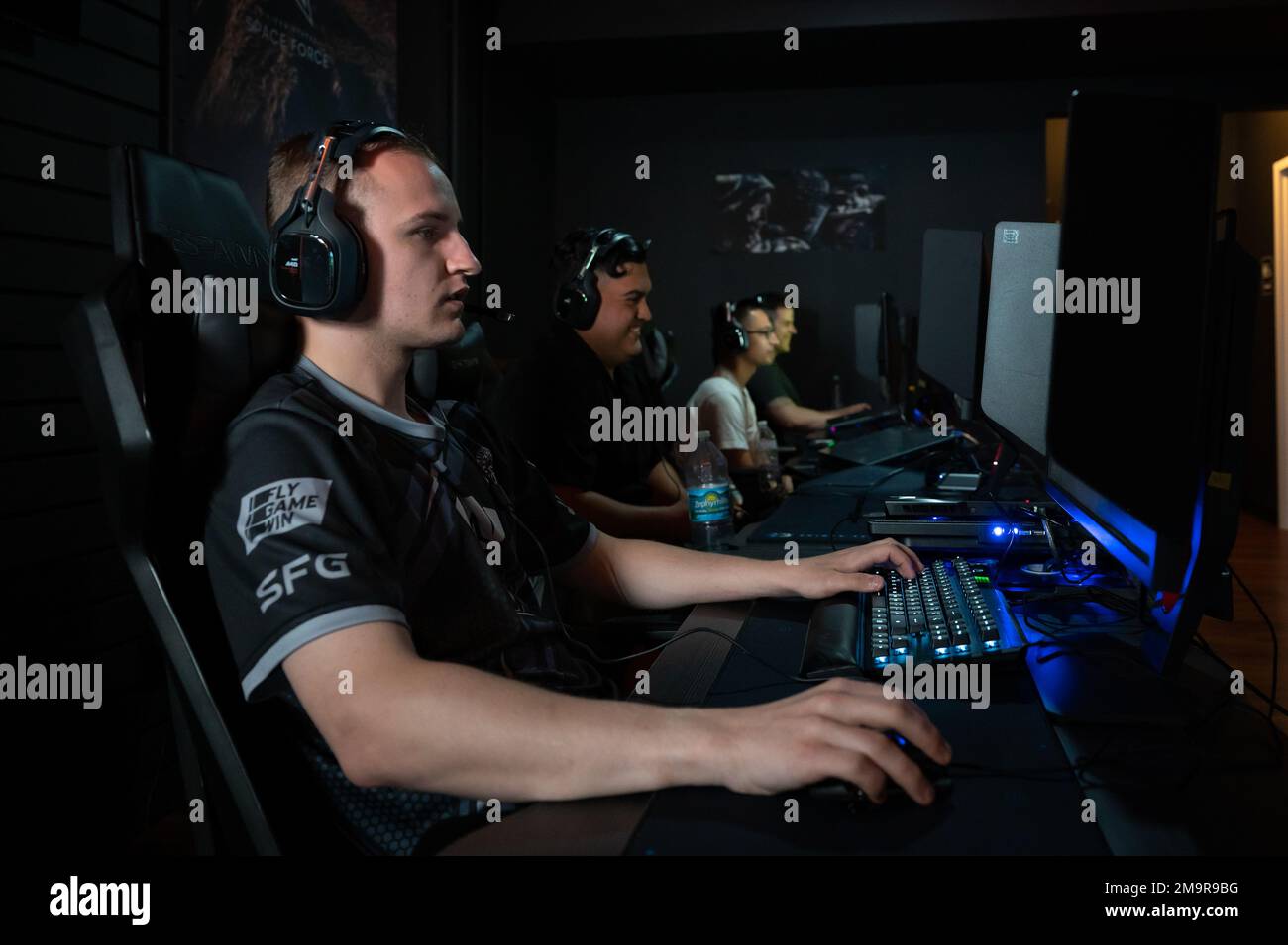 U.S. Air Force and U.S. Space Force gaming teams compete in the