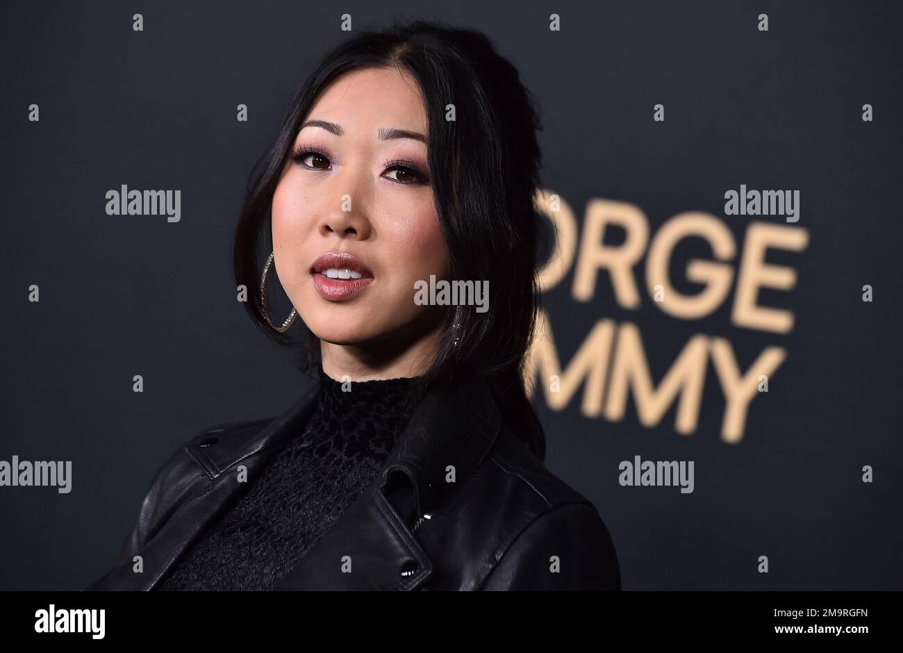 Shannon Dang arrives at the Los Angeles premiere of "George & Tammy