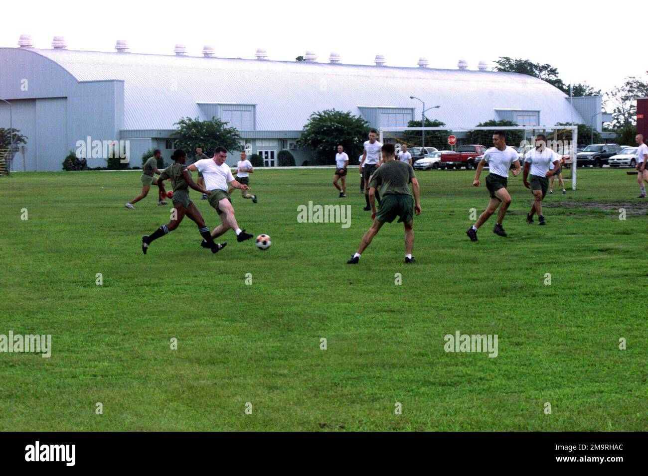 US Marine Corps (USMC) personnel from Headquarters and Headquarters ...
