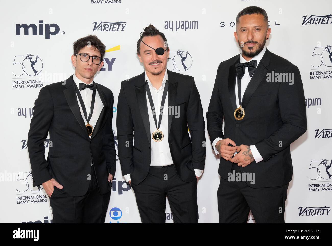 Evan Rosenfeld, from left, Ivan LopezBarba and Ruben Banuelos, from