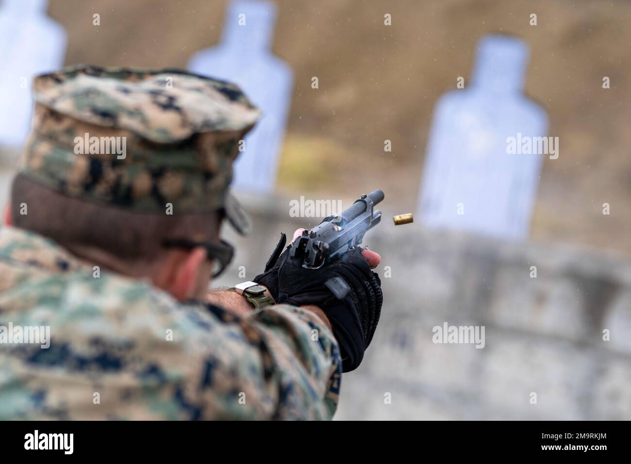 U.S. Marine Corps Chief Warrant Officer 3 Pete Thibodeau, a visual