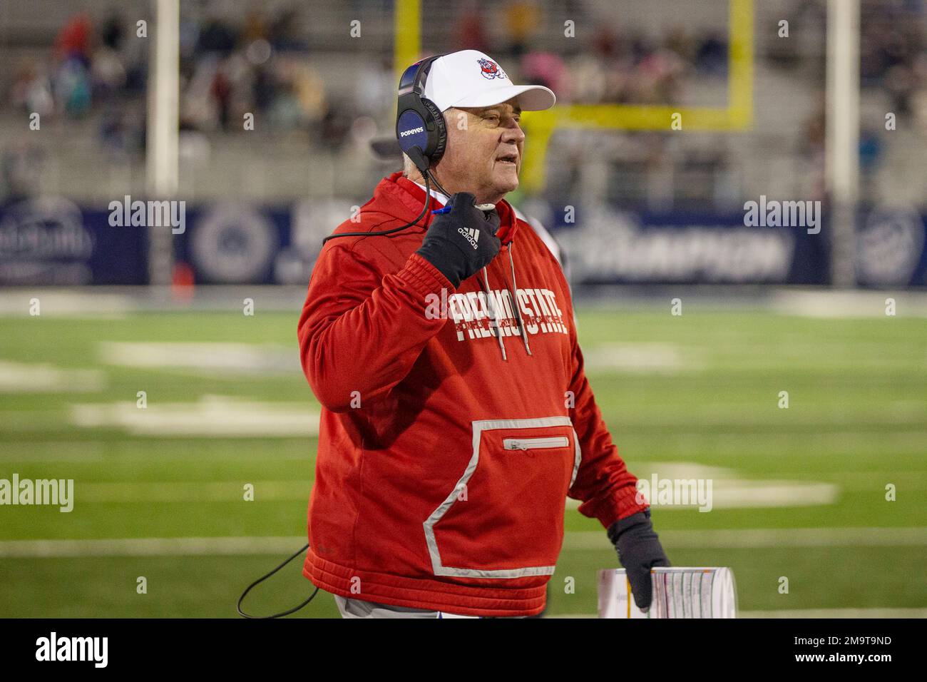 Fresno State head coach Jeff Tedford on the side line against Nevada in the  first half of an NCAA college football game in Reno, Nev., Saturday, Nov.  19, 2022. (AP Photo/Tom R.
