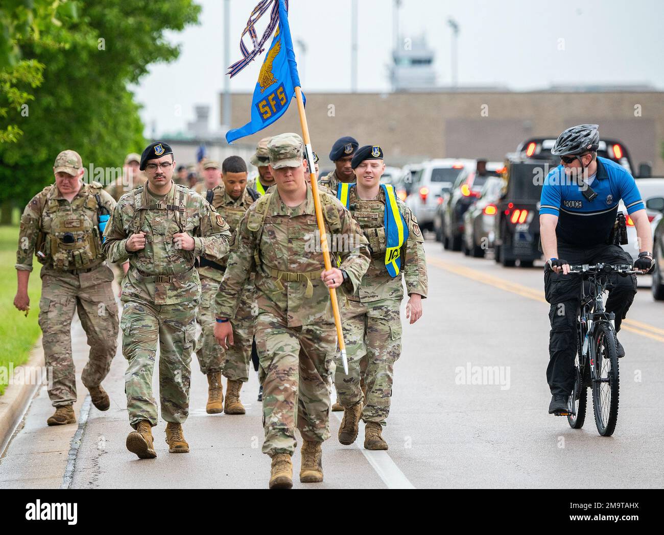 Master Sgt. Sean Loveland, 88th Security Forces Squadron first sergeant ...