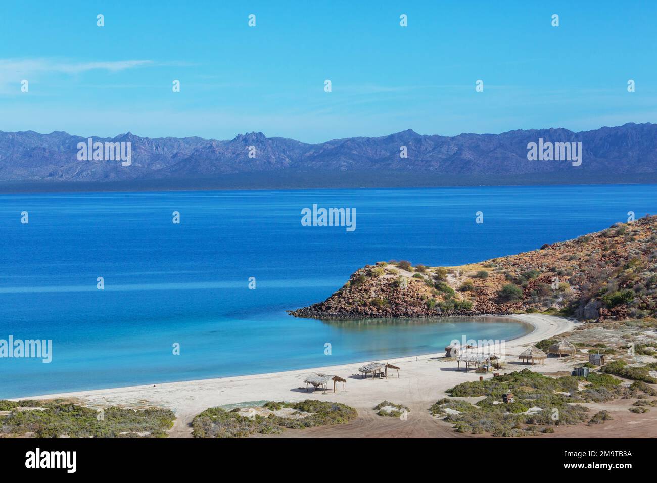 Beautuful Baja California landscapes, Mexico. Travel background, concept Stock Photo