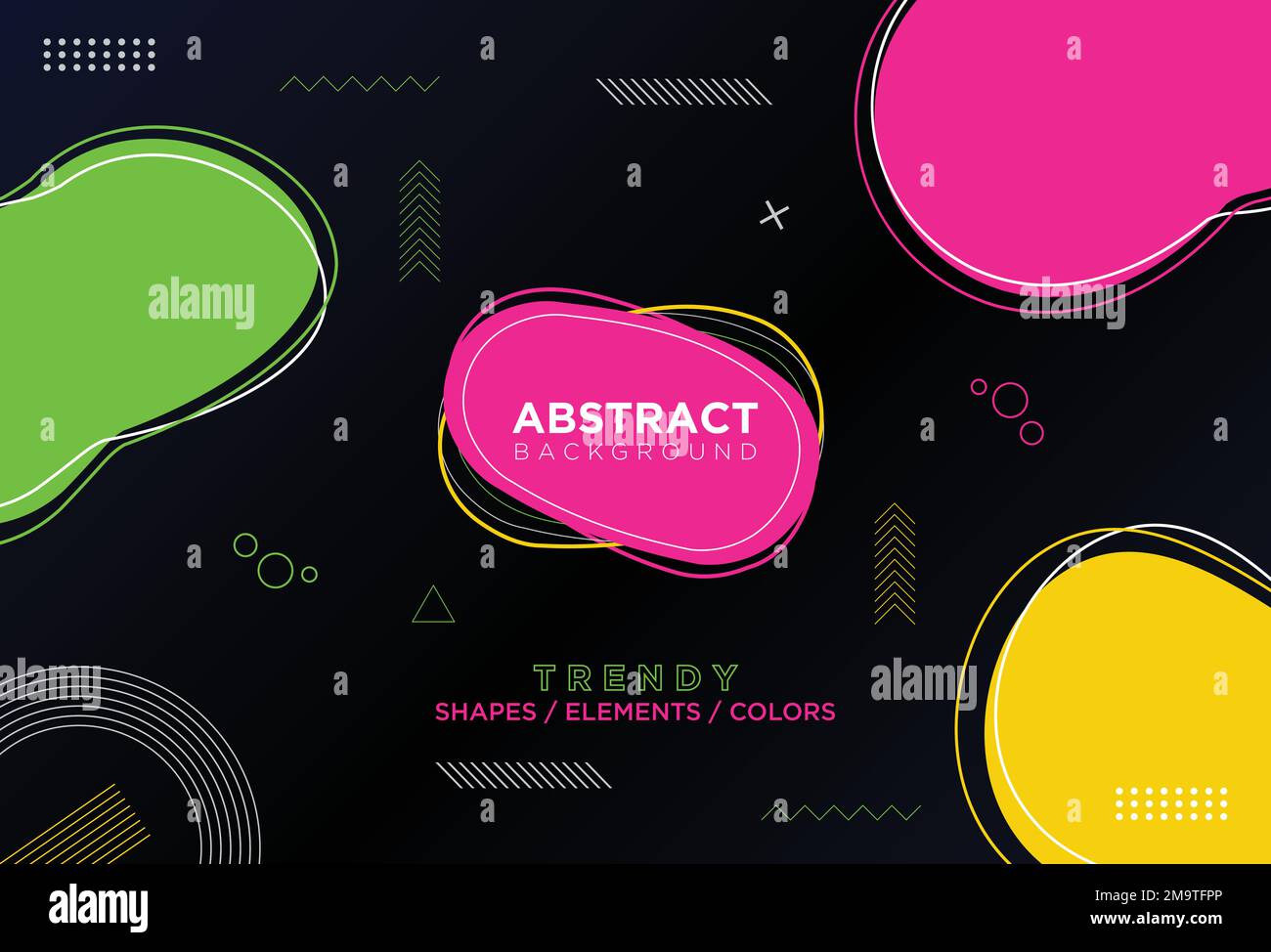 Shapes abstract background Stock Vector Images - Alamy