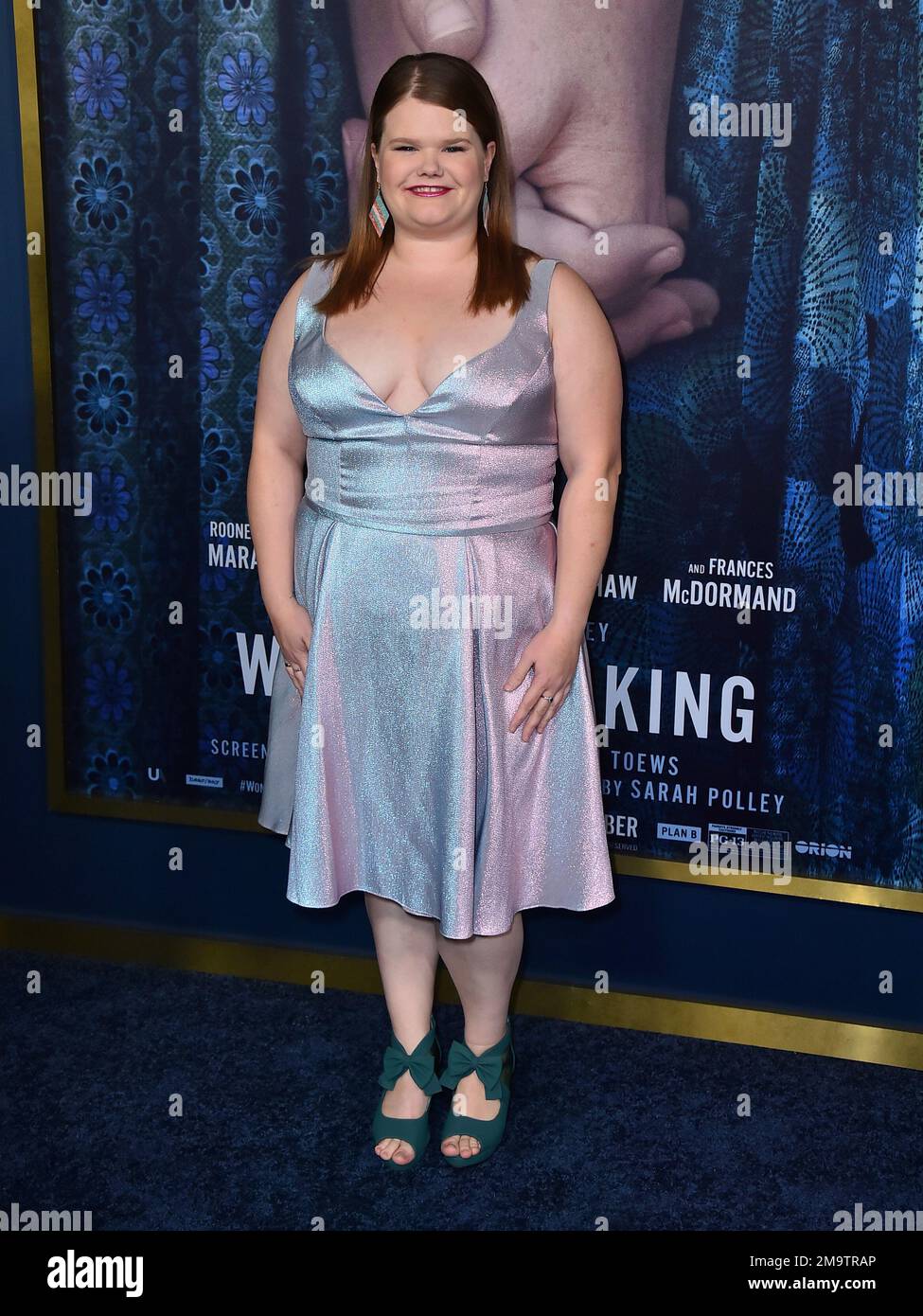 Michelle McLeod arrives at the Los Angeles premiere of "Women Talking