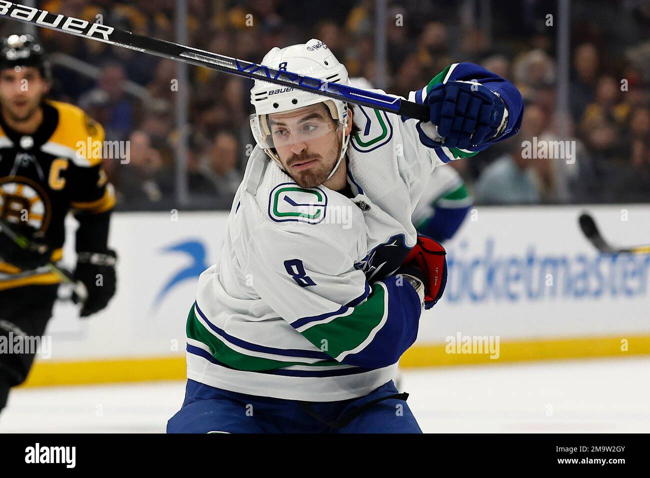 Vancouver Canucks' Conor Garland during the first period of an NHL