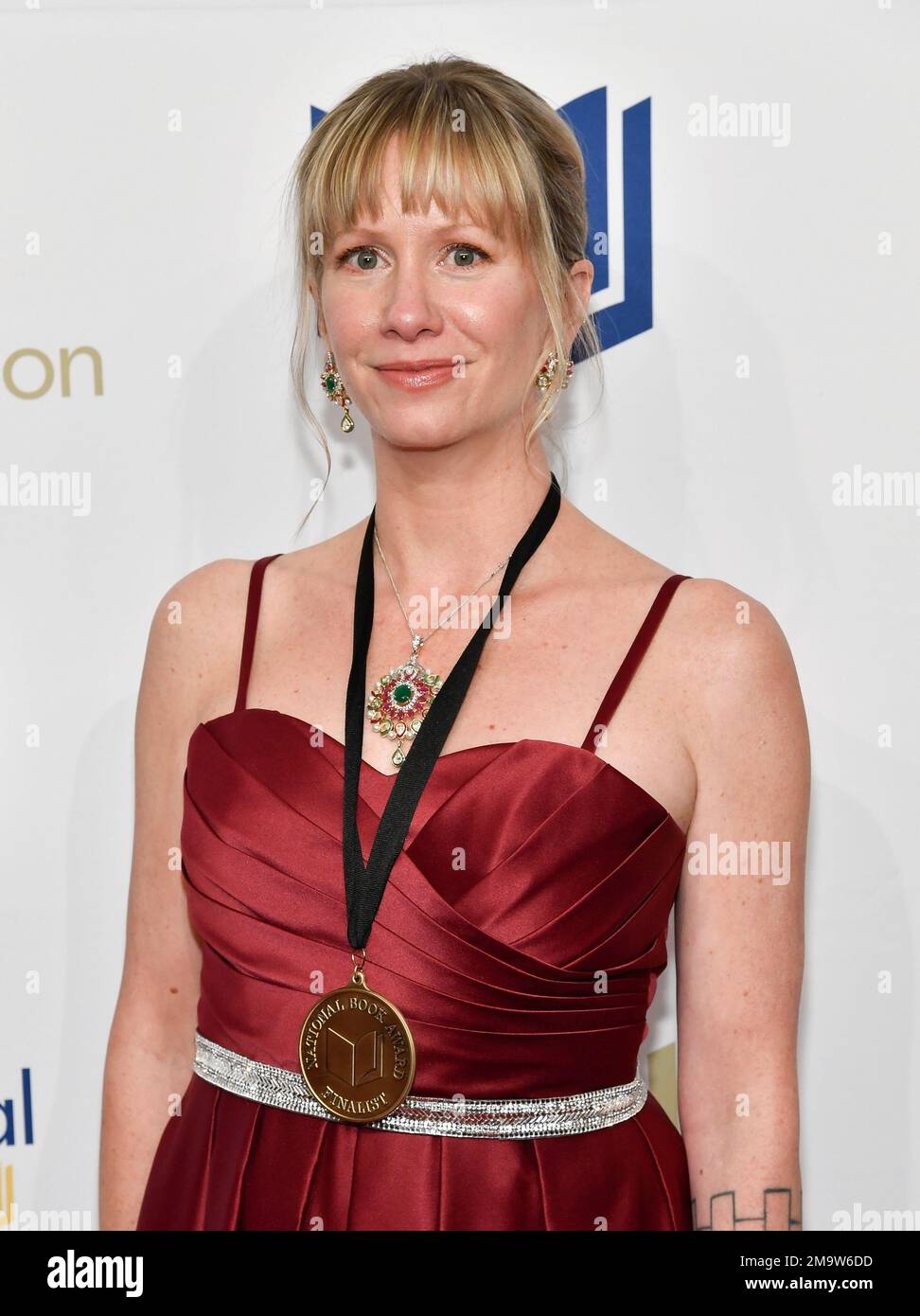 Megan McDowell attends the 73rd National Book Awards at Cipriani Wall Street on Wednesday, Nov