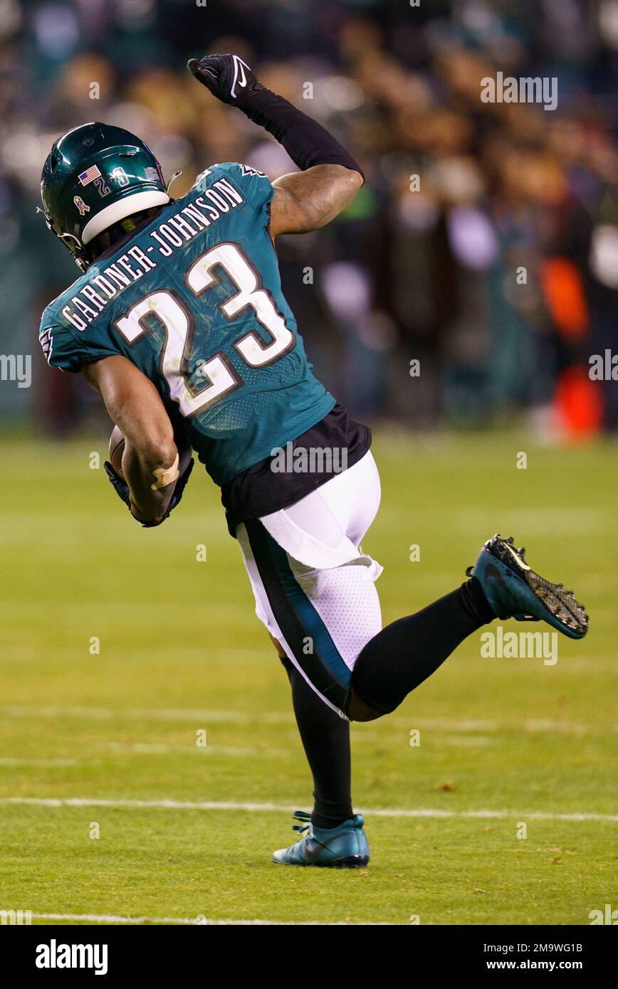 Philadelphia Eagles defensive back C.J. Gardner- Johnson (23) lines up for  the snap during an NFL football game against the Minnesota Vikings on  Monday, September 19, 2022, in Philadelphia. (AP Photo/Matt Patterson