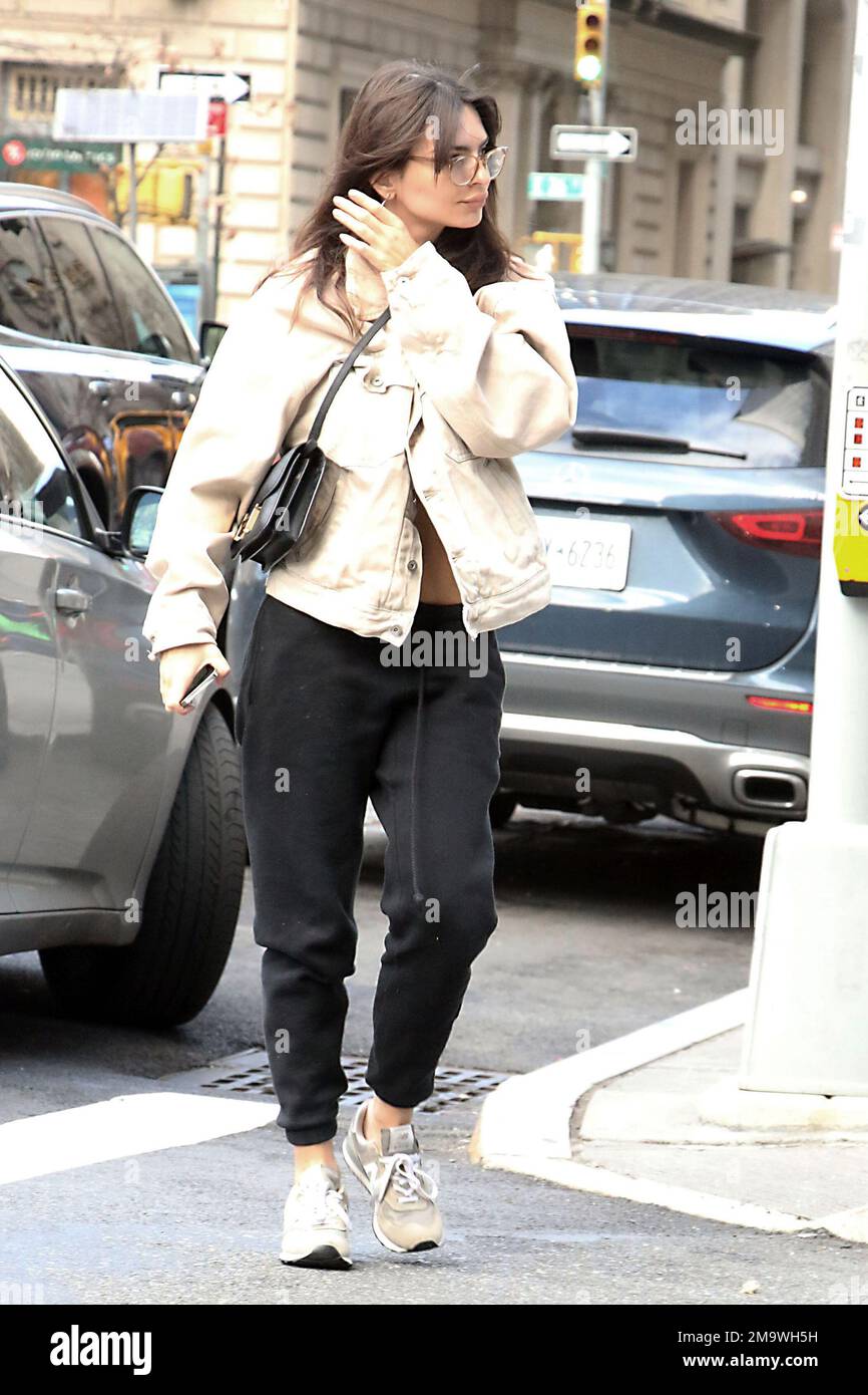 Emily Ratajkowski, host of High Low with EmRata a weekly podcast, heads