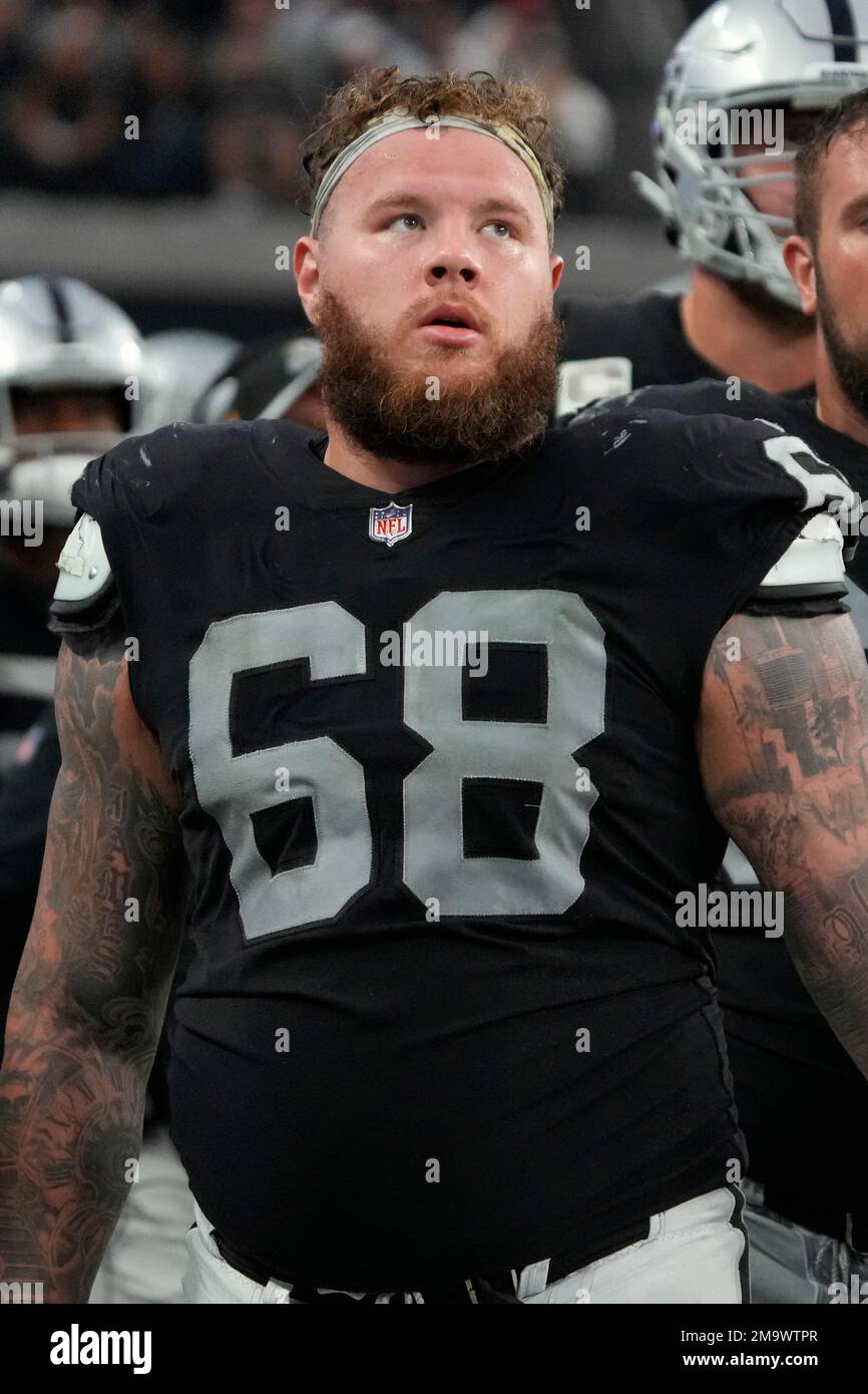 Las Vegas Raiders center Andre James (68) against the Indianapolis Colts  during the first half of an NFL football game, Sunday, Nov 13, 2022, in Las  Vegas. (AP Photo/Rick Scuteri Stock Photo - Alamy