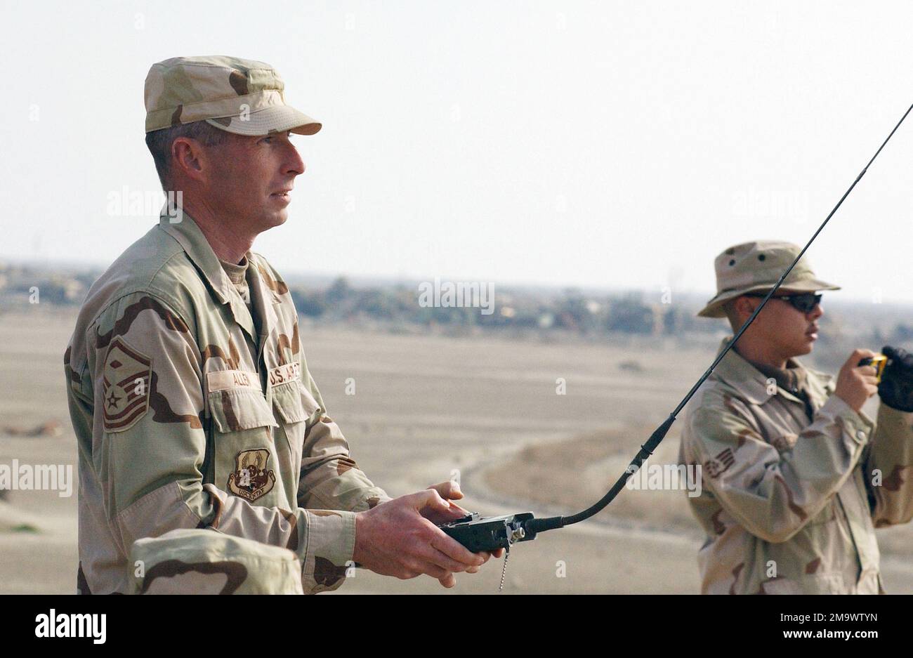 040102-F-1545M-030. Base: Tallil Air Base State: Dhi Qar Country: Iraq (IRQ) Scene Major Command Shown: PACAF Stock Photo