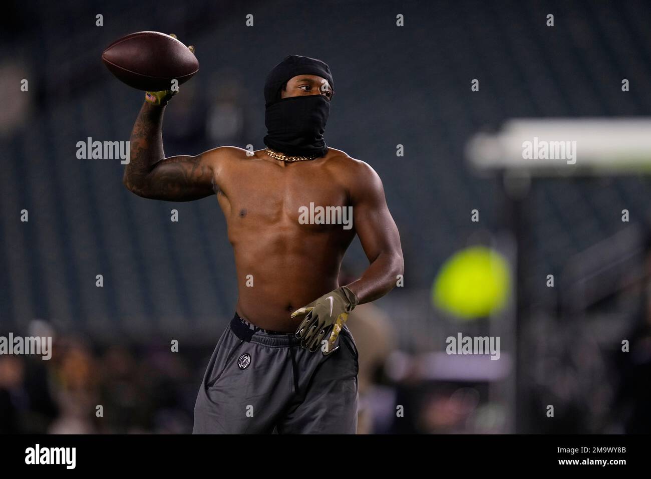 Philadelphia Eagles' K'Von Wallace (42) during the first half of an NFL  football game against the Arizona Cardinals, Sunday, Oct. 9, 2022, in  Glendale, Ariz. (AP Photo/Darryl Webb Stock Photo - Alamy