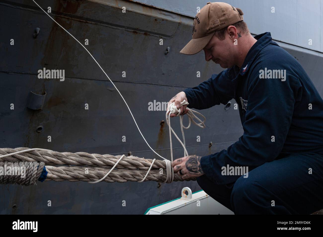 YOKOSUKA, Japan (May 21, 2022) Boatswain's Mate 2nd Class Dustin
