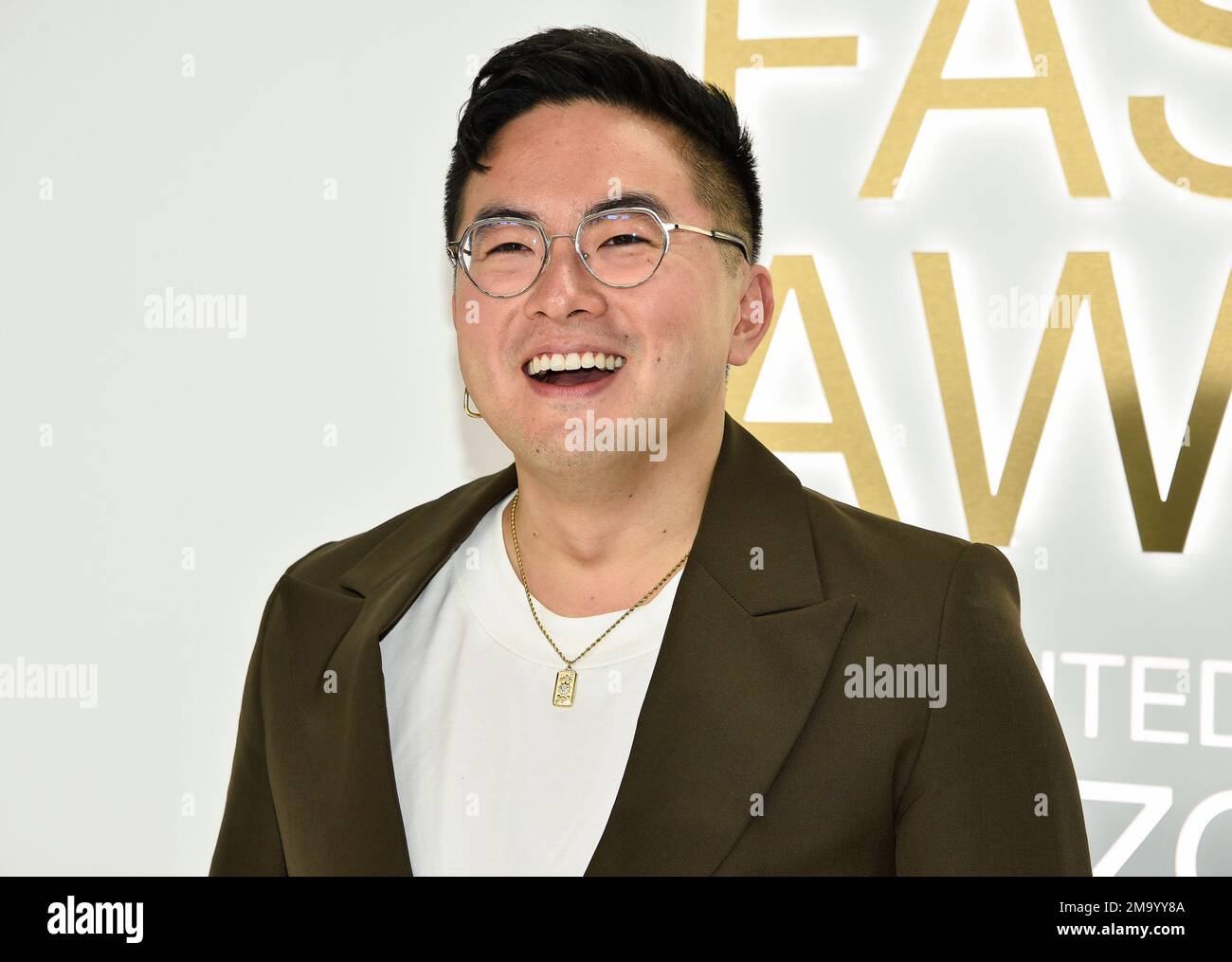 Bowen Yang attends the CFDA Fashion Awards at Cipriani South Street on