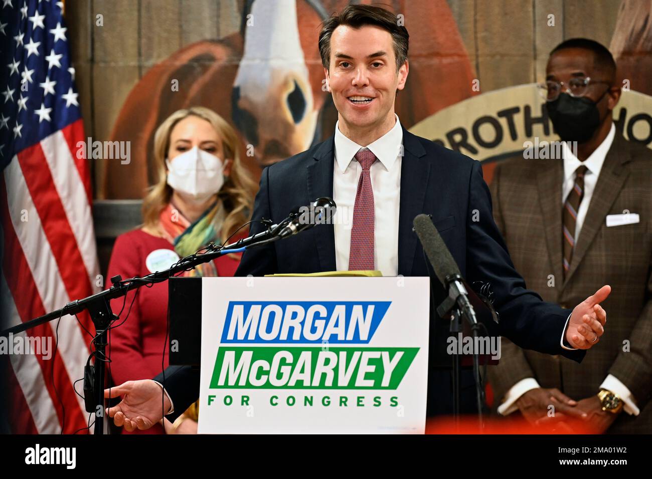 FILE Kentucky Senate Minority Leader McGarvey addresses the